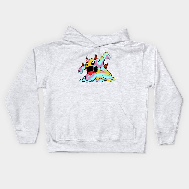 Ice Cream Kaiju Kids Hoodie by The Toku Verse